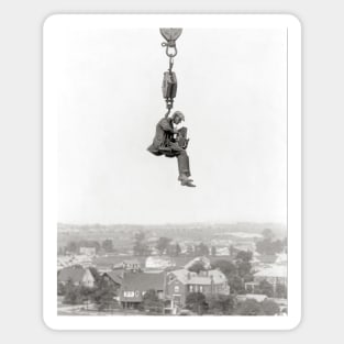 Aerial Photographer, 1925. Vintage Photo Magnet